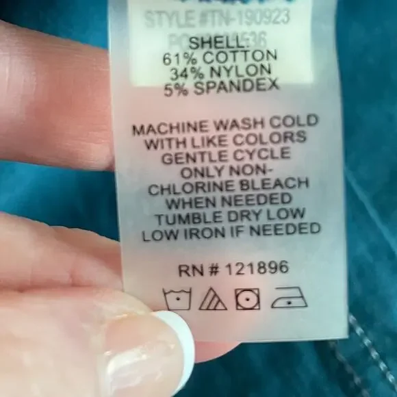 Title Nine Skirt Teal Size 6 - Picture 4 of 6